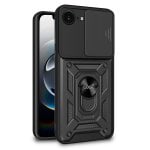 Cool Capa Para iPhone 16e Hard Ring Preto Cool Capa Para iPhone 16e Hard Ring Preto