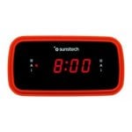 Sunstech FRD60RD Despertador Rádio FM LED Alarme Duplo Vibração Vermelho Sunstech FRD60RD Despertador Rádio FM LED Alarme Duplo Vibração Vermelho