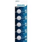 Philips CR2032P5/01B Pack 5 Pilhas Botão Lítio 3V Philips CR2032P5/01B Pack 5 Pilhas Botão Lítio 3V