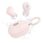 Ksix Neutron Auriculares Sem Fios USB-C Rosa