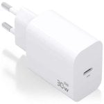 AISENS A110-0940 Cargador de Pared GaN 33W USB-C AI Inteligente Blanco AISENS A110-0940 Cargador de Pared GaN 33W USB-C AI Inteligente Blanco
