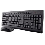 Trust Primo Wireless Deskset Pack Clavier et souris sans fil Noir