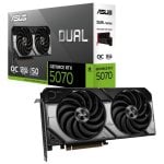 ASUS Dual GeForce RTX 5070 OC 12GB GDDR7 Reflex 2 RTX AI DLSS4 ASUS Dual GeForce RTX 5070 OC 12GB GDDR7 Reflex 2 RTX AI DLSS4