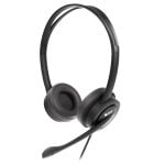 PcCom Essential Auriculares de Oficina con Micrófono Negros PcCom Essential Auriculares de Oficina con Micrófono Negros
