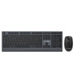 Ensemble clavier et souris Owlotech MK700 à profil bas, gris foncé Ensemble clavier et souris Owlotech MK700 à profil bas, gris foncé