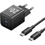 Vention TZ-FEPB0-EU-01 GaN 20W USB-C Wandladegerät + 1m Kabel