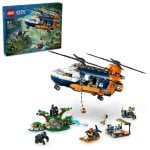 Lego City Exploradores de la Jungla: Helicóptero en Campamento Base +8 Años Lego City Exploradores de la Jungla: Helicóptero en Campamento Base +8 Años