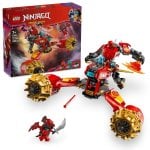 Brinquedo de bicicleta robô Storm da Lego Ninjago Kai com minifiguras e bicicleta para crianças a partir dos 7 anos Brinquedo de bicicleta robô Storm da Lego Ninjago Kai com minifiguras e bicicleta para crianças a partir dos 7 anos