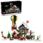 Lego Icons Oficina de Correos Papá Noel, Maqueta Adultos, Regalo Navideño Winter Village