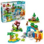 Lego Duplo Familias de la Fauna Salvaje, Juego 3 en 1 de Animales para Niños de 2+ Años