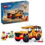 Lego City Furgoneta de Rescate del Socorrista, Furgoneta y Tiburón de Juguete para Niños de 6+ Años Lego City Furgoneta de Rescate del Socorrista, Furgoneta y Tiburón de Juguete para Niños de 6+ Años