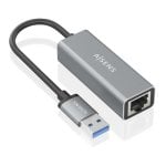 AISENS A110-0296 Convertitore da USB 3.0 a Gigabit Ethernet 15 cm Grigio AISENS A110-0296 Convertitore da USB 3.0 a Gigabit Ethernet 15 cm Grigio