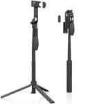 AISENS SS01ST-299 Bluetooth Selfie Stick Stativ 3 in 1 Schwarz iOS/Android AISENS SS01ST-299 Bluetooth Selfie Stick Stativ 3 in 1 Schwarz iOS/Android