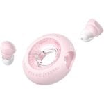 Casque Bluetooth sans fil Vention NBRP0, autonomie 6 h, rose, avec étui de chargement