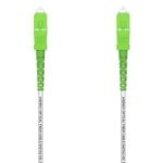 AISENS G657A2 SC/APC-SC/APC 9/125µm 1m Glasfaser-Patchkabel, weiß AISENS G657A2 SC/APC-SC/APC 9/125µm 1m Glasfaser-Patchkabel, weiß