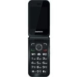 Daewoo DW8003BK Mobiltelefon 2,8″ Dual-SIM Große Tasten SOS Schwarz