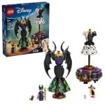 Lego Disney Villains Trajes de Maléfica y Cruella de Vil + 2 Muñecas, 9+ Años Lego Disney Villains Trajes de Maléfica y Cruella de Vil + 2 Muñecas, 9+ Años