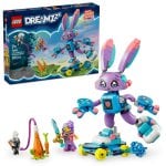Lego Dreamzzz Izzie y Bunchurro el Conejo Jugón, Figura Articulada y Minifigura para Niños de 7+ Años Lego Dreamzzz Izzie y Bunchurro el Conejo Jugón, Figura Articulada y Minifigura para Niños de 7+ Años