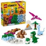 Lego Classic Dinosaurios Creativos, Juguete para Construir Huevo, Rex y Volcán 5+ Años Lego Classic Dinosaurios Creativos, Juguete para Construir Huevo, Rex y Volcán 5+ Años