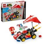 Lego Super Mario Kart: Coche Estándar y Figura de Toad para Niños de 7+ Años Lego Super Mario Kart: Coche Estándar y Figura de Toad para Niños de 7+ Años