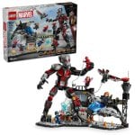 Lego Marvel Gran Batalla de Capitán Amércia: Civil War, Quinjet y Figuras de Iron Man y Spider-Man Lego Marvel Gran Batalla de Capitán Amércia: Civil War, Quinjet y Figuras de Iron Man y Spider-Man