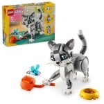 Lego Creator 3en1 Gato Juguetón, Transformable en Perro o Paloma de Juguete para Niños 8+ Años Lego Creator 3en1 Gato Juguetón, Transformable en Perro o Paloma de Juguete para Niños 8+ Años