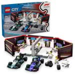 Lego City Garaje de F1 con Coches Mercedes-AMG y Alpine con Minifiguras Mecánicos 7+ Años Lego City Garaje de F1 con Coches Mercedes-AMG y Alpine con Minifiguras Mecánicos 7+ Años