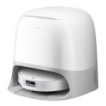 Roborock Qrevo Curv Robot Aspirador Limpador de Chão e Esvaziamento Automático Branco