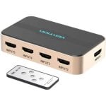 Vention ACDG0 HDMI-Duplikator, 5 Eingänge, 1 Ausgang, 4K, 30 Hz, mit Fernbedienung