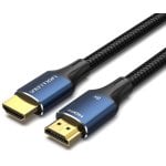 Cable HDMI Vention 8K 1m azul trenzado 48Gbps HDR dinámico HDMI 2.1 chapado oro Cable HDMI Vention 8K 1m azul trenzado 48Gbps HDR dinámico HDMI 2.1 chapado oro