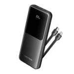 Powerbank Vention FHOB0 10000 mAh 22,5 W Schwarzes USB-C- und Lightning-Kabel Powerbank Vention FHOB0 10000 mAh 22,5 W Schwarzes USB-C- und Lightning-Kabel