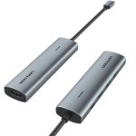USB-C Hub Vention TGGHB 5-in-1 HDMI USB3.0 PD 100W Aluminium Grau