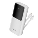 Powerbank Vention FHPW0 20000mAh 22,5W Weiß USB-C USB-A Lightning Inkl. Kabel Powerbank Vention FHPW0 20000mAh 22,5W Weiß USB-C USB-A Lightning Inkl. Kabel