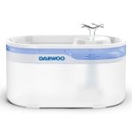 Bebedero automático Daewoo D-WF116 2,6L ABS Silicona Azul/Blanco Universal Filtro de Carbono Bebedero automático Daewoo D-WF116 2,6L ABS Silicona Azul/Blanco Universal Filtro de Carbono
