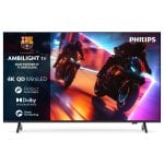 Téléviseur Philips Mini-LED Quantum Dot Ambilight 85" 85MLED910/12 4K Smart TV Dolby Vision HDMI 2.1 Alexa Téléviseur Philips Mini-LED Quantum Dot Ambilight 85" 85MLED910/12 4K Smart TV Dolby Vision HDMI 2.1 Alexa