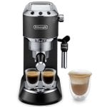 Macchina per caffè espresso manuale Delonghi Dedica Style EC685BK con funzione Flow Stop + macinacaffè in omaggio Macchina per caffè espresso manuale Delonghi Dedica Style EC685BK con funzione Flow Stop + macinacaffè in omaggio