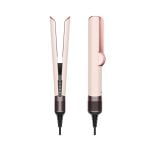 Lisseur à cheveux Dyson Ceramic rose/rose doré avec technologie vapeur, réglages LCD et arrêt automatique Lisseur à cheveux Dyson Ceramic rose/rose doré avec technologie vapeur, réglages LCD et arrêt automatique