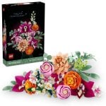 LEGO Botanicals Bouquet di Fiori Rosa 10342 749 pezzi
