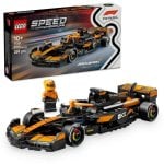 Lego Speed Champions Coche de Carreras McLaren F1 Team MCL38, Juguete de Carreras, 10+ Años