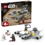 Lego Star Wars Caza Estelar N-1 de Mando y Grogu, Nave y Figuras del Mandaloriano 4+ Años Lego Star Wars Caza Estelar N-1 de Mando y Grogu, Nave y Figuras del Mandaloriano 4+ Años