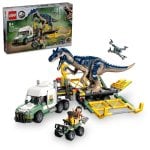 Lego Jurassic World Misiones Dinosaurio: Camión de Transporte del Allosaurus para Niños de 8+ Años Lego Jurassic World Misiones Dinosaurio: Camión de Transporte del Allosaurus para Niños de 8+ Años