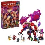 Lego Ninjago Chaos Dragon: Thunderfang para crianças a partir dos 8 anos