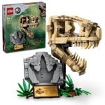 LEGO Jurassic World Fósseis de Dinossauro Crânio de T. rex 76964 577 peças