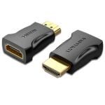 Vention AIMB0 4K@60Hz HDMI Adapter Stecker-Buchse vergoldet schwarz