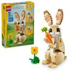 Lego Creator 3en1 Lindo Conejito Transformable en Foca o Llama, Juguete para Niños de 8+ Años Lego Creator 3en1 Lindo Conejito Transformable en Foca o Llama, Juguete para Niños de 8+ Años