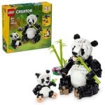 Lego Creator Fauna Salvaje: Familia de Pandas, Orcas o Pingüinos Transformables para Niños 8+ Años