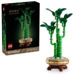 Lego Botanicals Bambú de la Suerte, Planta Artificial y Decoración Hogar para Adultos