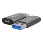 Adaptador USB Trust Calyx USB 3.2 Gen2 Tipo-C Hembra a USB-A Macho Gris 7g Adaptador USB Trust Calyx USB 3.2 Gen2 Tipo-C Hembra a USB-A Macho Gris 7g