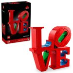 Lego Art Love: Maqueta 3d De Letras Decorativas, Regalo San Valentín O Día Madre 31214