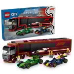 Lego City Camión F1: Vehículos Red Bull Y Aston Martin Para Niños De 8+ Años 60445 Lego City Camión F1: Vehículos Red Bull Y Aston Martin Para Niños De 8+ Años 60445